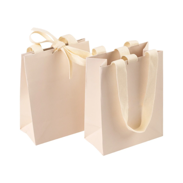Jewellery Bag with Woven Handles