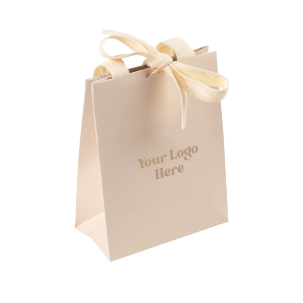 Jewellery Bag with Woven Handles